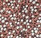 1 Yard Burnt Coral Rayon Crinkle Fabric 50/52" Wide Lightweight Pleated Crepon for Apparel